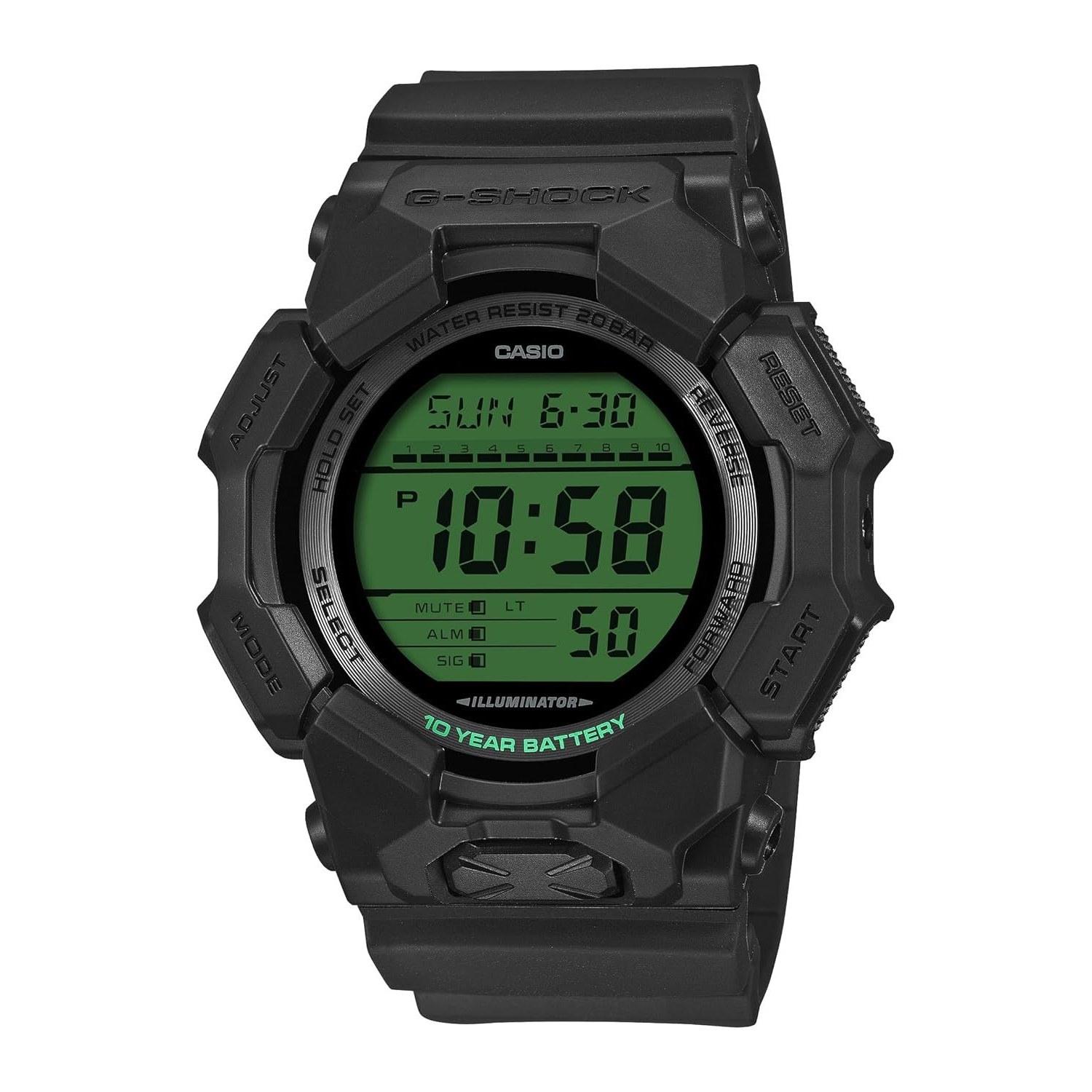 Casio G-Shock Watch GD-010BEG-1JF Men Black made environmentally friendly materials.