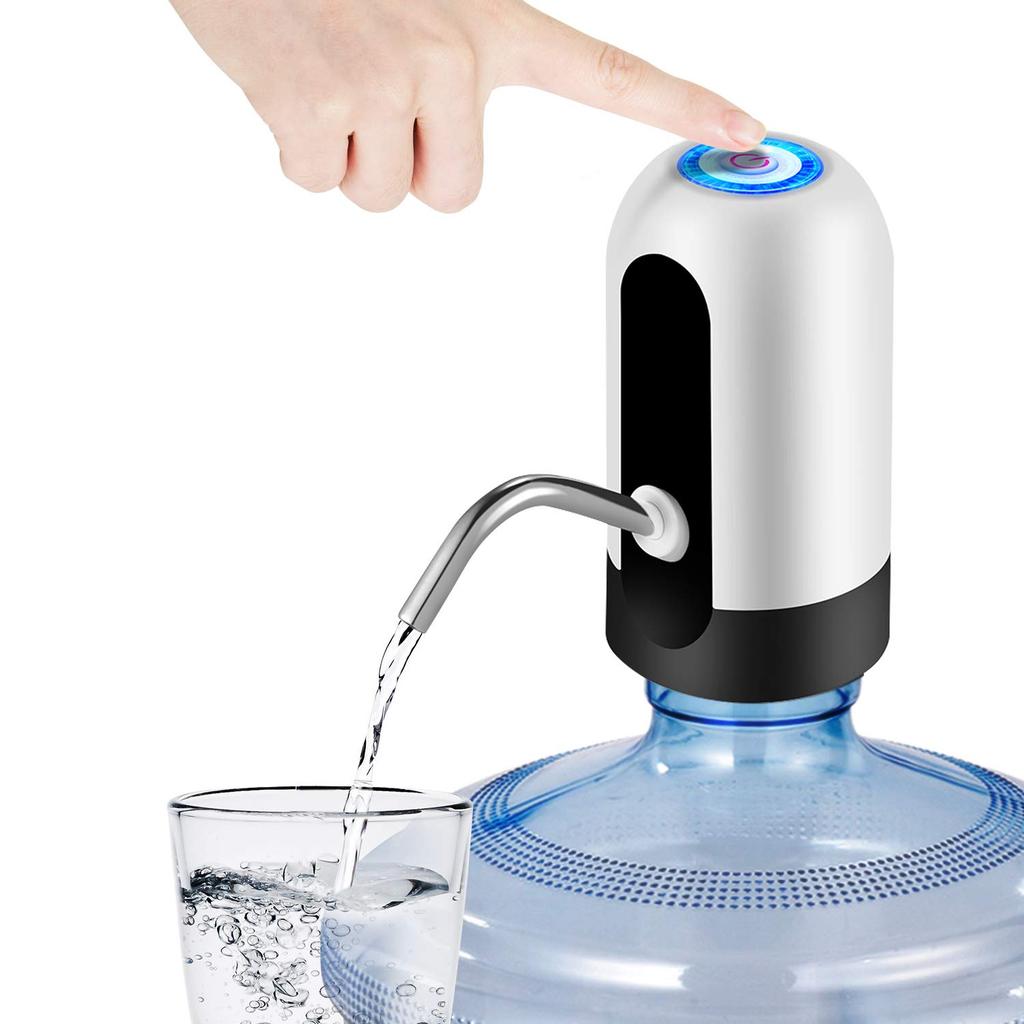 Electric Wireless Pumping Water Bottled Automatic Dispenser Bottle USB Rechargeable