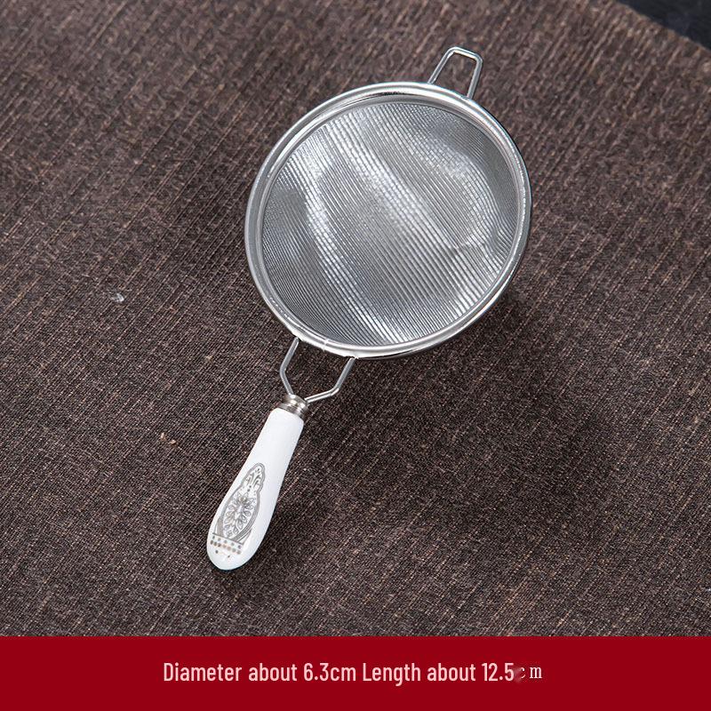 Stainless Steel Tea Infuser & Strainer Mesh Funnel Separator