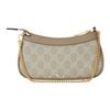 Gucci Ophidia Doppel G Logo Canvas Mini Umhängetasche Beige Braun Goldene Beschläge Kette Crossbody Tasche für Damen Tägliches Pendeln Einkaufen 764960-FACJT-9641