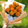 Chenille Stem Tulip Bouquet Kit, DIY Pipe Cleaner Flowers Craft, Creative Gift for Mom Wife Girlfriend