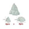 MOC Building Blocks Construction Drawbridge Mountain Rock Panel Rockery Hill Bridge DIY Bricks Accessories Creative Toys Leduo