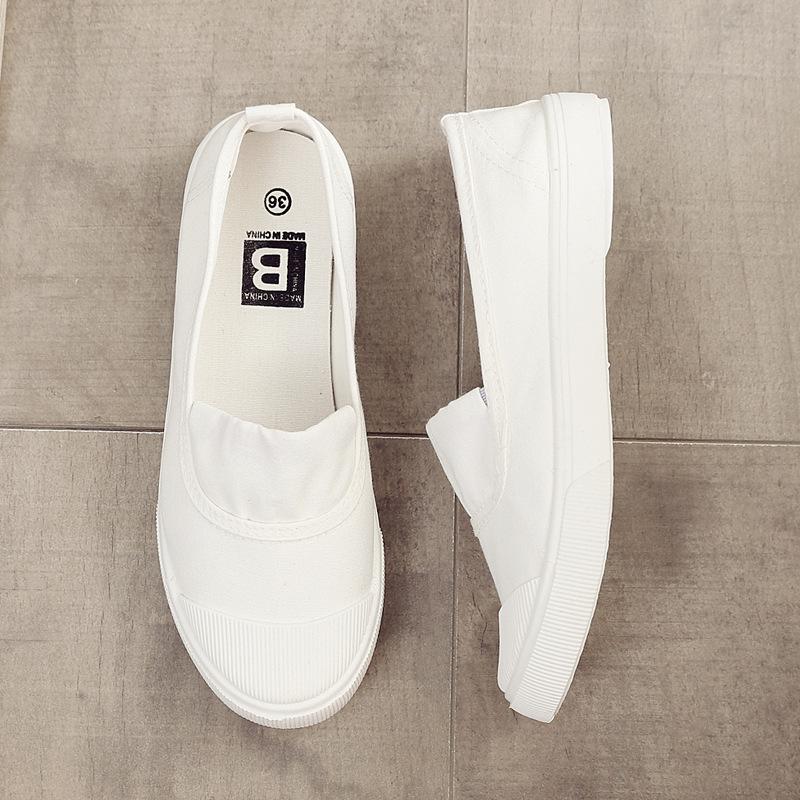 2025 Spring Canvas Shoes: Unisex Casual Low-Cut Flats in Korean Style