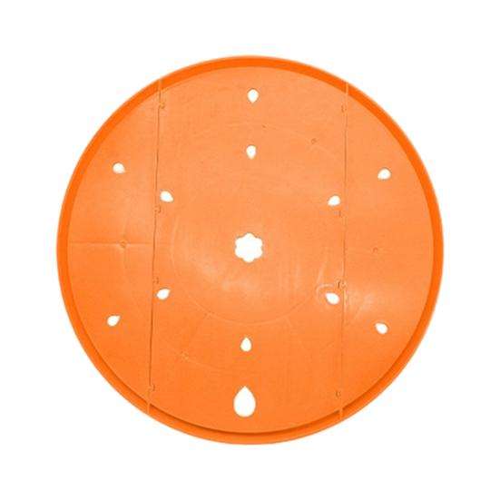 

Yousheng Planter Insert Disc Round Planter Insert with Drainage Holes Reusable Plant Pot Insert Use Less Potting Soil for Tall Flower Pots S оранжевый