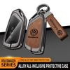 Car TPU Zinc Alloy Key Case Bag Car Key Chain Metal Key Shell for Volkswagen VW GTD Magotan Golf 8 MK8 ID.3 ID.4 ID.6 Accessorie