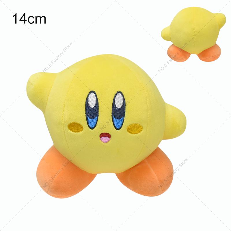 Süßes Mehrfarbiges Kirby Plüschtier Kawaii Anime Stern Kirby Schwert Kirby Waddle Doo Elfilin Kuscheltier Plüschtier Geburtstagsgeschenke