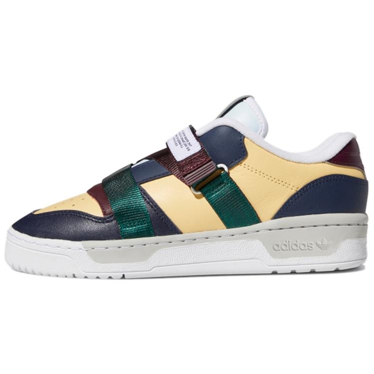 (WMNS) adidas Rivalry Low W Strap  Yellow Blue Green  Women s FV4943 EU 36