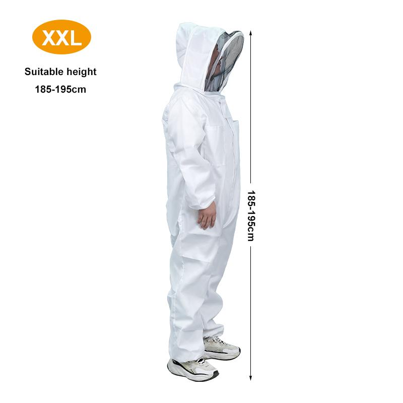 Full Body Beekeeping Clothes Professional Beekeepers Clothes Protection Gloves Beekeeping Safe Veil Unisex Children Protective
