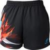 Nittaku Bright Burst Table Tennis Size M Shorts, Black,