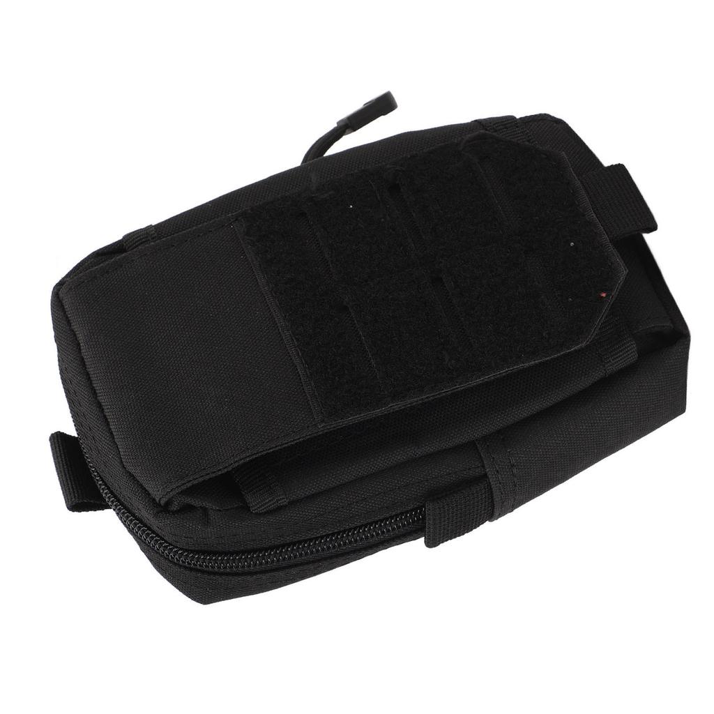 Cell Phone Waist Bag Multipurpose Nylon Wear Resistance Lightweight Cell Phone Waist Pouch with Adjustable Strap for Travel Outdoor Hiking