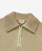 COVERNAT Half-Zip Knit Ivory