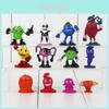 Conjunto de 12 Peças de Figuras de Ação de Pac-man e as Aventuras Fantasmagóricas Apresentando Cores Vibrantes