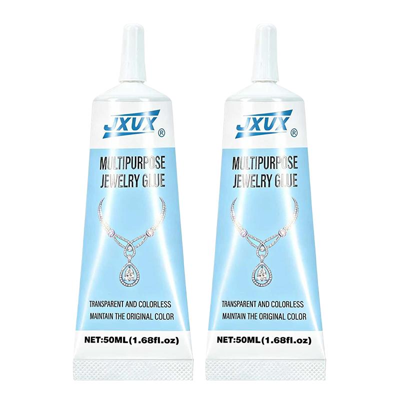 Colla B7000 per Strass per Artigianato - 50ml/1.68fl.oz Colla per Gioielli in Diamante Trasparente B-7000 Super Colla per Gioielli per la Realizzazione di Gioielli Gemma di Cristallo