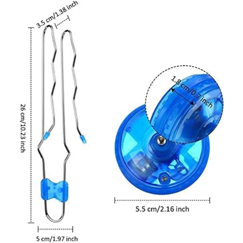 Ретро Magic Rail Twirler Мигающее гироскопическое колесо Классический Rail Twister — фото 3