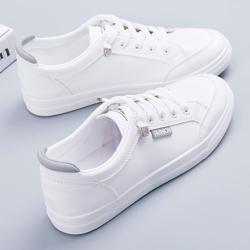 

Little white shoes women s spring new student board shoes flat bottom round head casual single shoes women s shoes 40 сірий колір