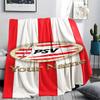 1PC Custom Name PHEilips Sport Vereniging Patterned Flannel Blanket for Home Decor Warmth and Comfort Gifts Holiday Present -HE173