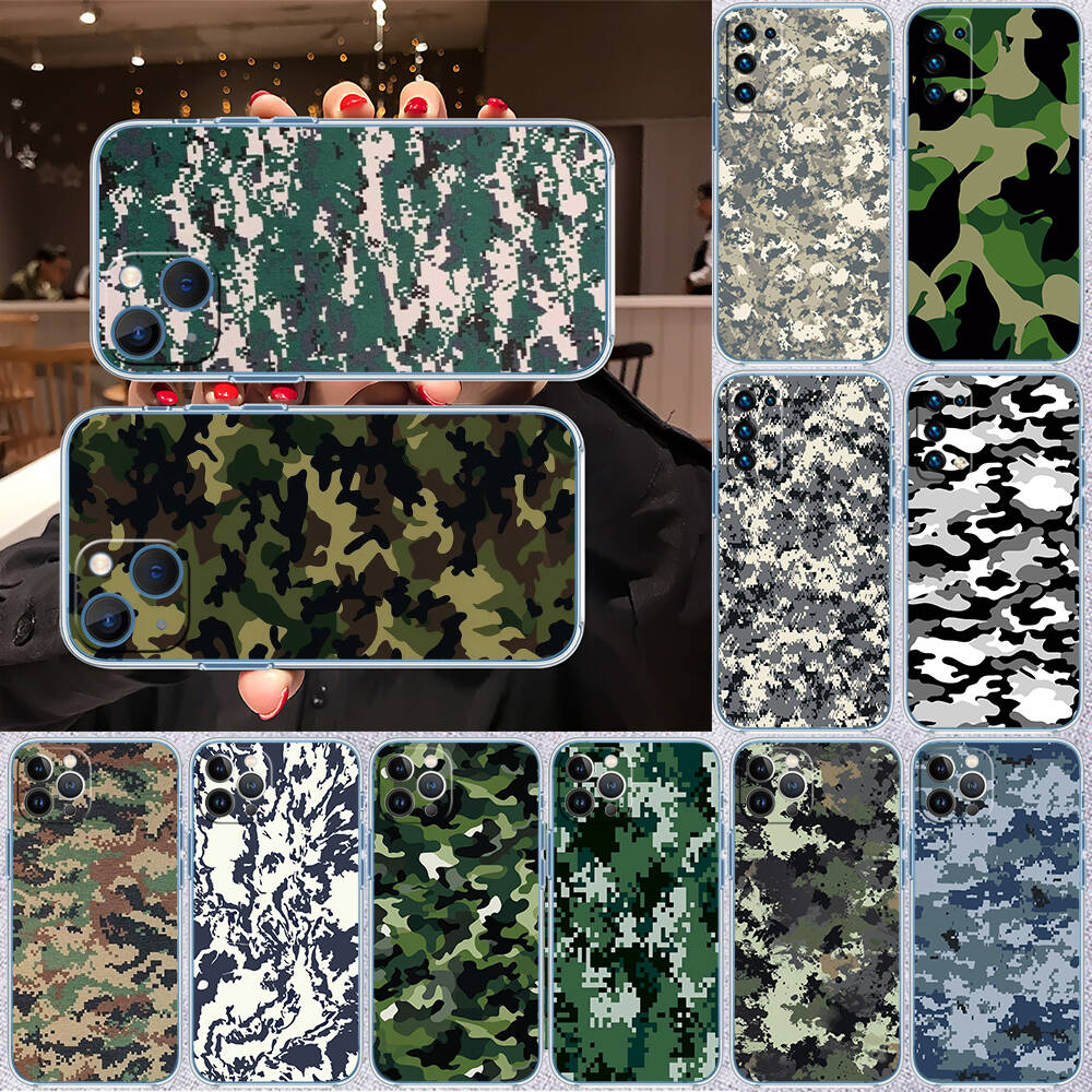Camouflage Art Case for Motorola G10 G20 G04 E30 E40 E22 E20 E13 E15 G22 G23 G05 G75 G35 G55 E22S E7 G6 G7 G8 G9 Plus Power Play