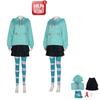 The Internet Breaks Vanellope Von Schweetz Cosplay Costume Set Halloween