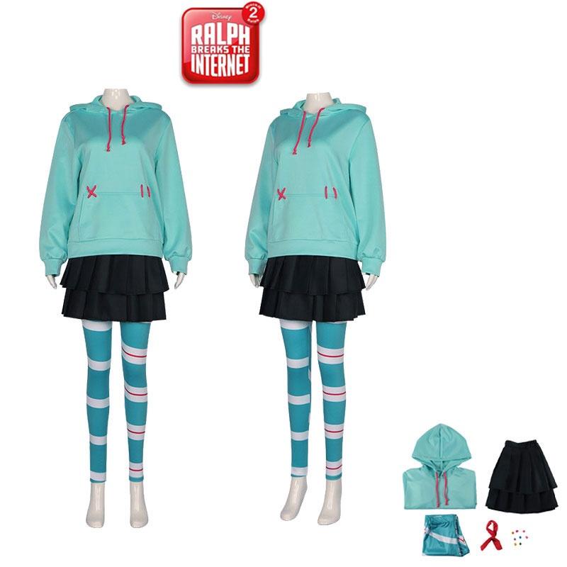 Unschlagbares Ralph reichts 2 Yuni Cosplay Kostüm für Frauen