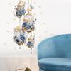 Vintage Bird Cage Rose Restaurant Background Decoration Corridor Entrance Wall Decoration Self Adhesive Stickers
