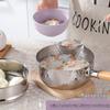 Haolaibao Stainless Steel Non-Stick Milk Pot with Steamer