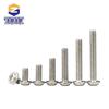 304 Stainless Steel Door Cabinet Handle with Cross Round Head and Pan Head Washer Screws (M2/M3/M4/M5)