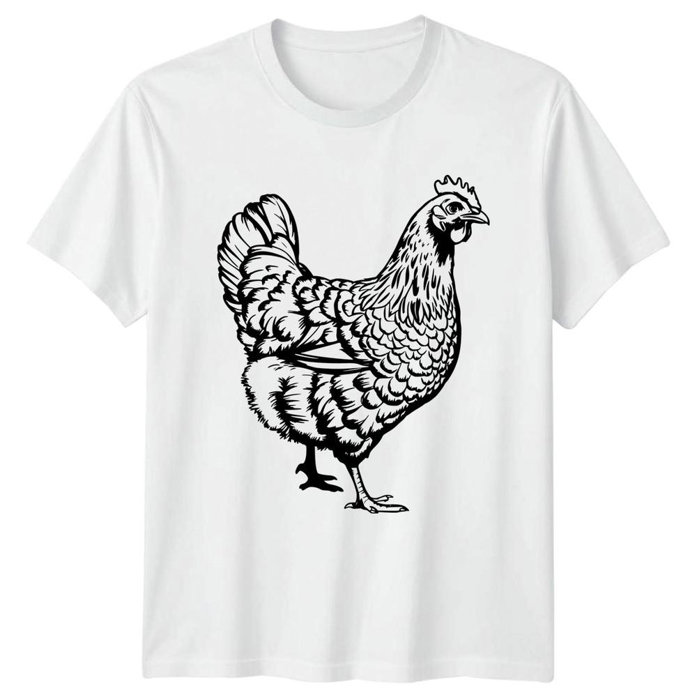 Easily Distracted By Chickens TShirt Poultry Lover Farm Gift Birthday Gift S