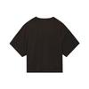 Jordan Essentials Boxy Logo Loose Fit Sports Short Sleeve T-Shirt Women Tops Black CZ4140-010
