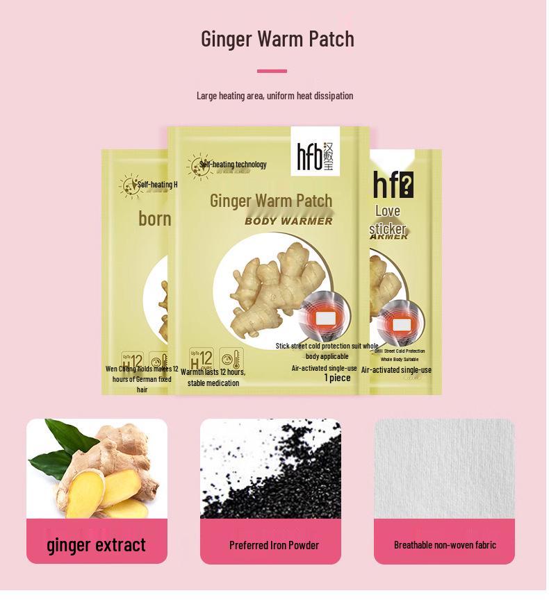 Mugwort Self-Heating Patch - Winter Cold Protection & Warmth