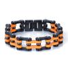 European and American Street Tide Male Titanium Steel Locomotive Bicycle Chain Jewelry Rock Punk Style Men's Bicycle Chain Bracelet