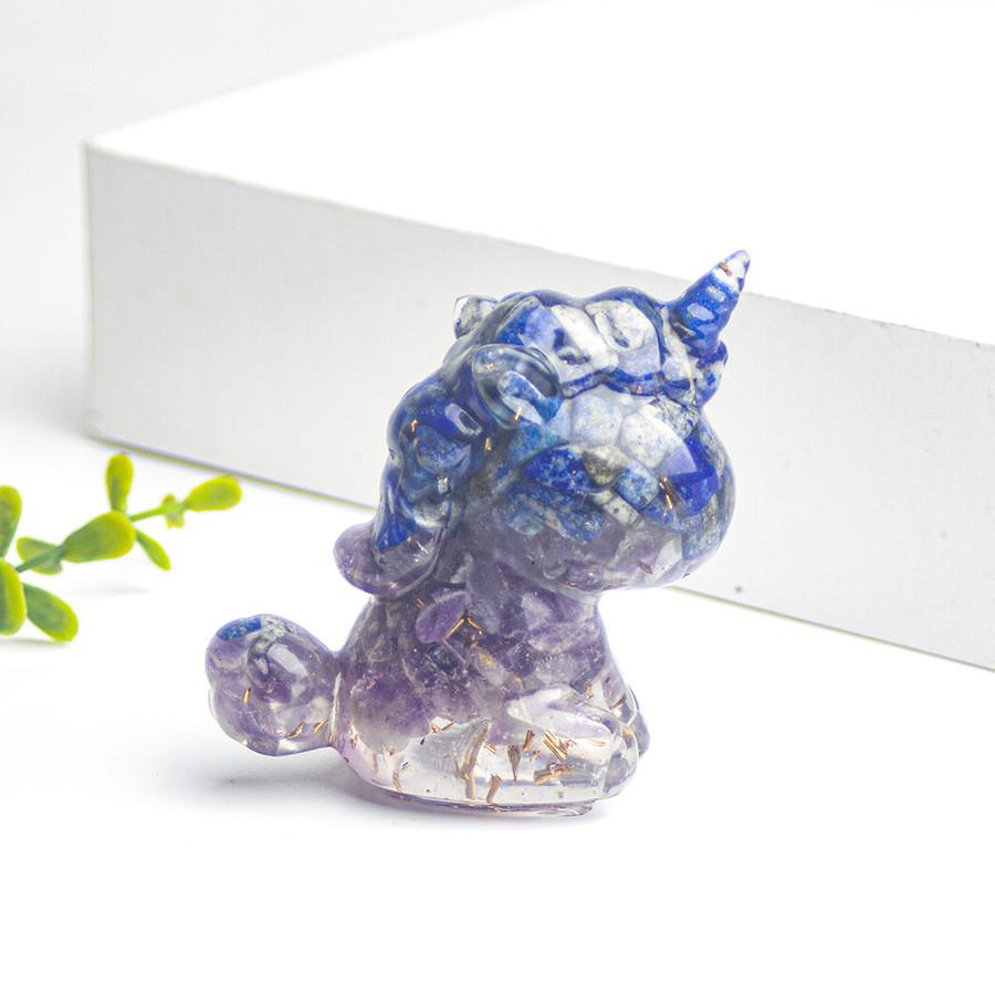 Natural Gemstone Crystal Animal Decoration With Unique Shape For Office Desk Display And Gift
