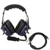 General Aviation Headset, Dual Plug Pilot Headphone, 3.5mm Noise Reduction Headset for Pilots