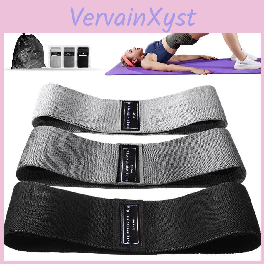 Fabric Bands Resistance Booty Hip Glute Thigh Elastic Workout Bands Squat Circle Stretch Fitness Strips Loops Yoga Gym Equipment