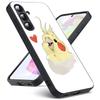 Cartoon Parrot Luxury Black Phone Case For Samsung Galaxy S23 S24 S25 Ultra S22 Plus S21