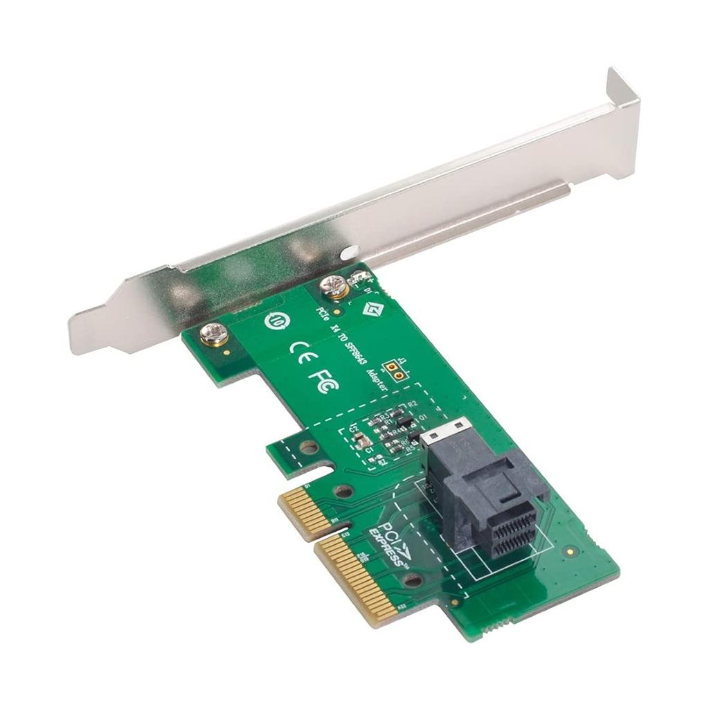ChenYang SFF-8643 - PCI-E 4X Adapter SFF-8639 - SFF-8643 Cable for Mainboard U.2 SFF-8639 SSD Expansion
