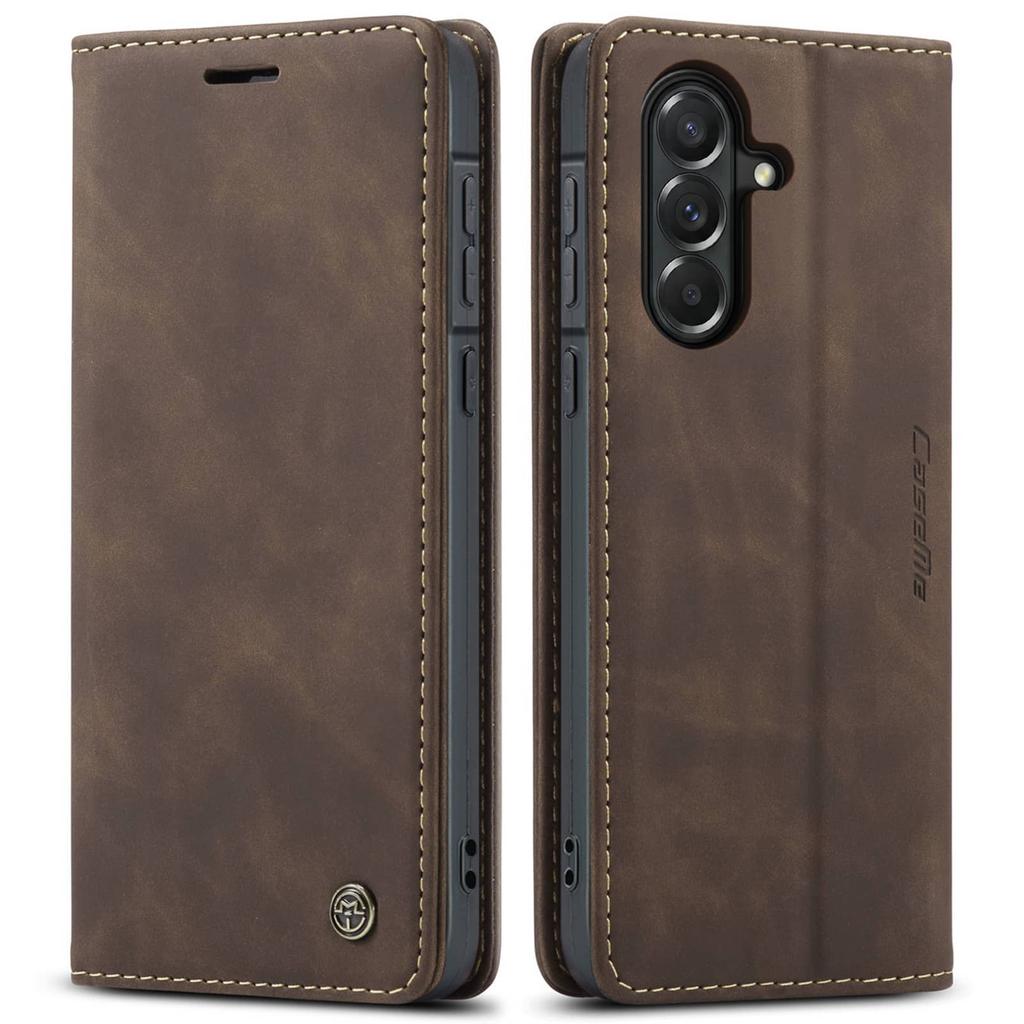 Flip-Portemonnaie-Hülle für Samsung Galaxy A37 A57, Leder-Magnet-Folio-Abdeckung mit Kartenhalter, Ständer - TPU Stoßfeste Hülle