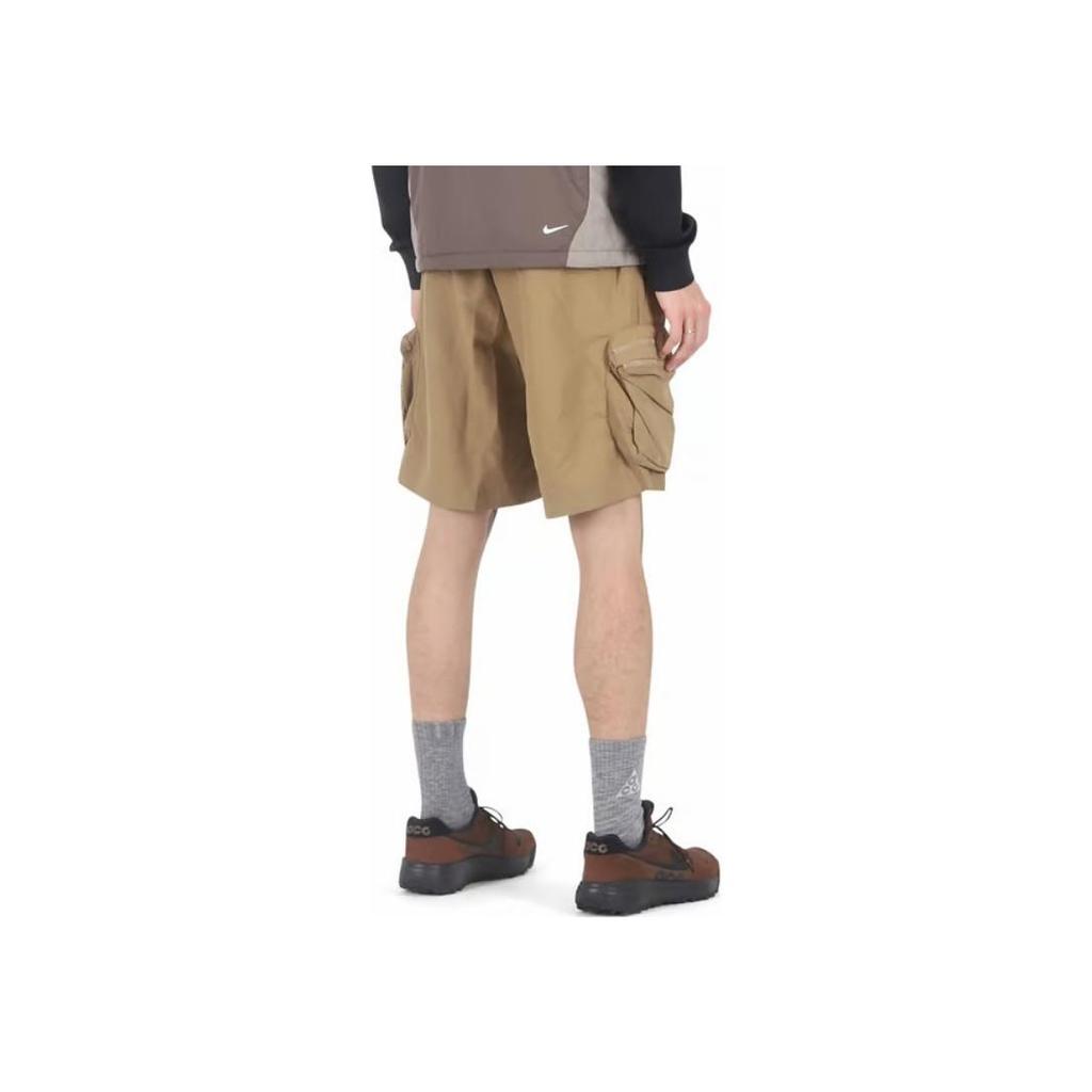 Nike ACG Series Multi-Pocket Outdoor Casual Loose Cargo Shorts Men Shorts Yellow DN3945-258