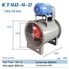 Belt-Driven Industrial Axial Flow Fan CN Plug (adapter Included)