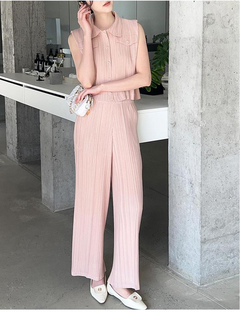 2026 Summer High-End Miyake Pleated Soft Breathable Straight-Leg Pants