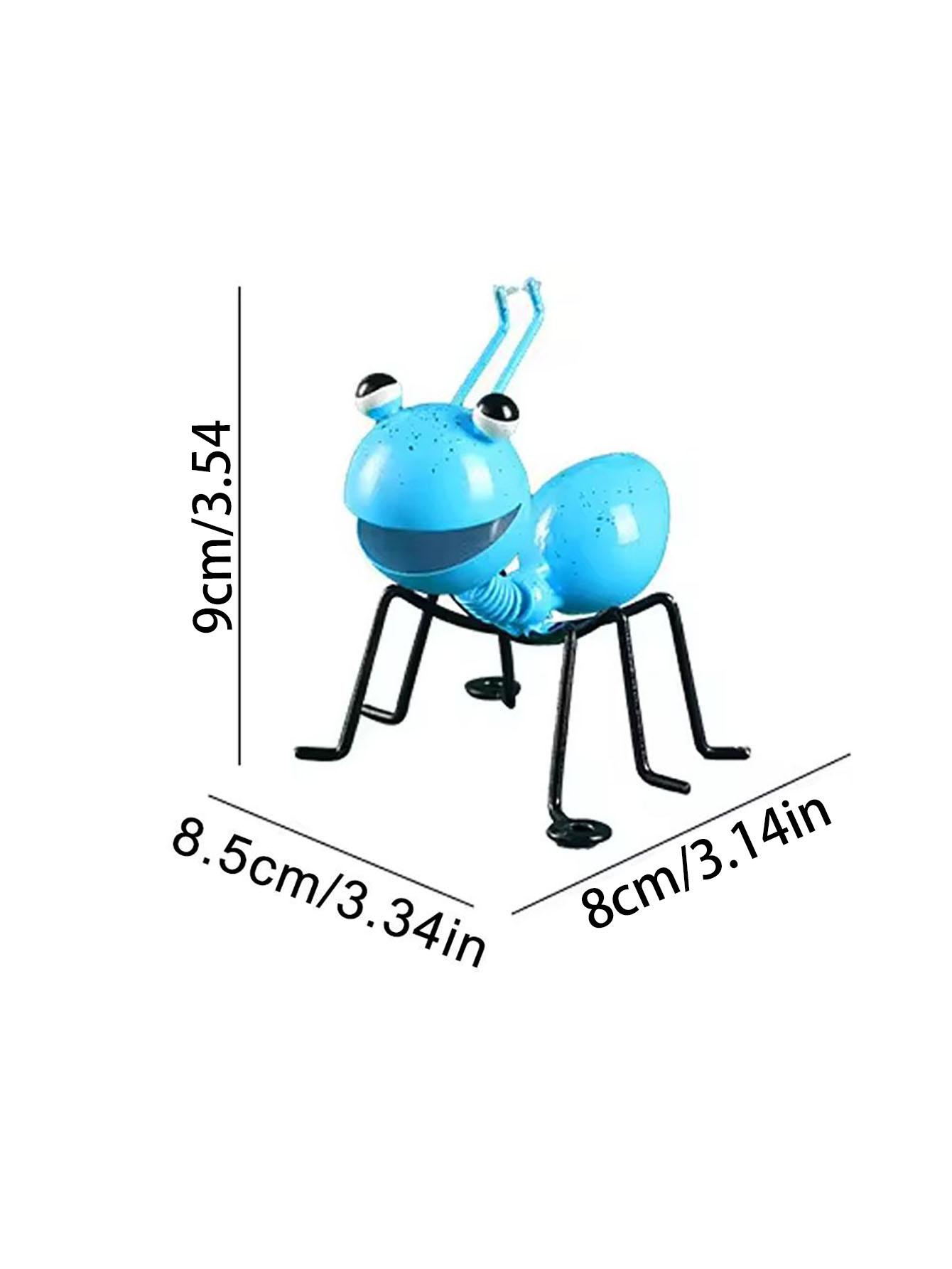 

Iron Art Ant Statue Garden Decor Figure Stand Ant For Outdoor Yard Lawn Decoration Ant Sculpture Home Desktop Decor R1U7 синий