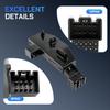 20914737 Front Passenger Side Power Seat Control Adjust Switch Fits for Chevrolet Silverado Corvette Impala Tahoe,for Cadillac ATS CTS ELR Escalade