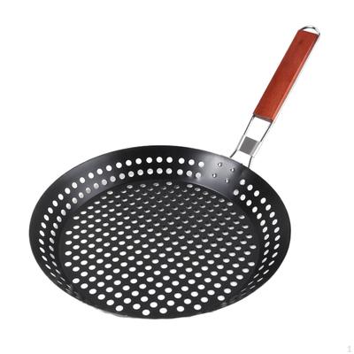 Grilling Skillet Roasting Cooking Outdoor Pan Indoor or Bakeware Grill for