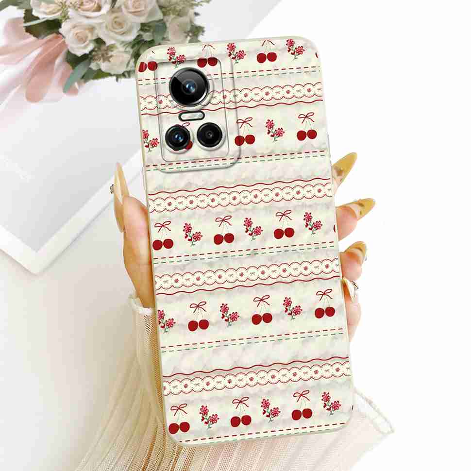 6.7" For Realme GT Neo3 5G 2022 Case Luxury Dragon Butterfly Soft Silicone Cover For Realme GT Neo 3 RMX3560 Protective Shell