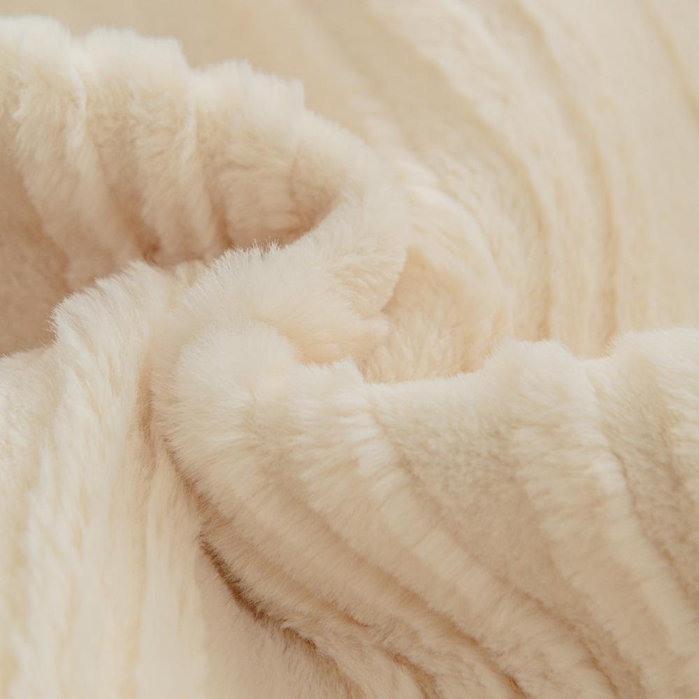 Milk Fiber Cream Style Sofa Cushion Autumn and Winter Plush Cushion Non-Slip Sofa Cover Cover Cloth