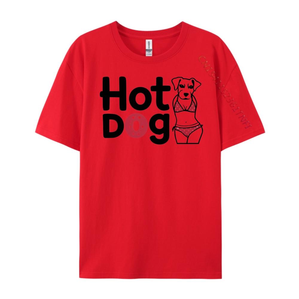 Hot Hot Dog Men Clothes ClassicT Shirt Plain T Shirts Wholesale T Shirt Men Big And Tall