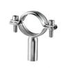 8-159mm 3/8" - 3" Rohrhalter Halterung Klemme Stütze Clip 304 Edelstahl Für Bierbrauen L=45