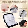 Sealed Clear PVC Jewelry Organizer Dust-proof Necklace Ring Packing Bag Jewelry Display Bag  Travel