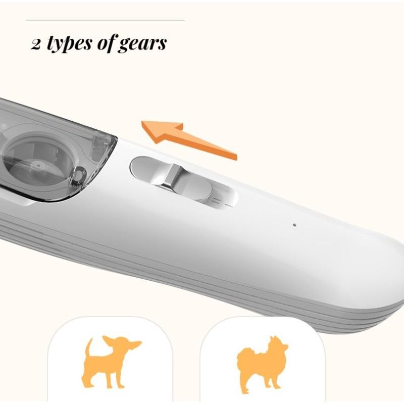 Pet Shaving Pet Grooming Trimmer Suctionable Pet Hair For Cats Dogs Foot Hair Pet Grooming Kit USB Rechargeable Pet Hair Clippers