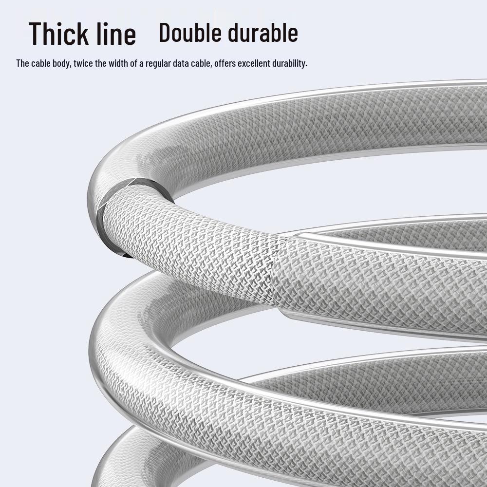 Toocki Zinc Alloy 20W Fast Charging Cable with Digital Display for Apple 14/13