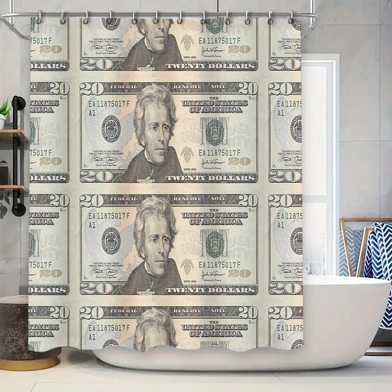 Винтажная шторка для душа с флагом США Патриотический декор Звезды и полосы США Набор для ванной комнаты 90x180cm